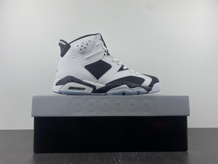 air jordan 6 retro "oreo" 384664-101