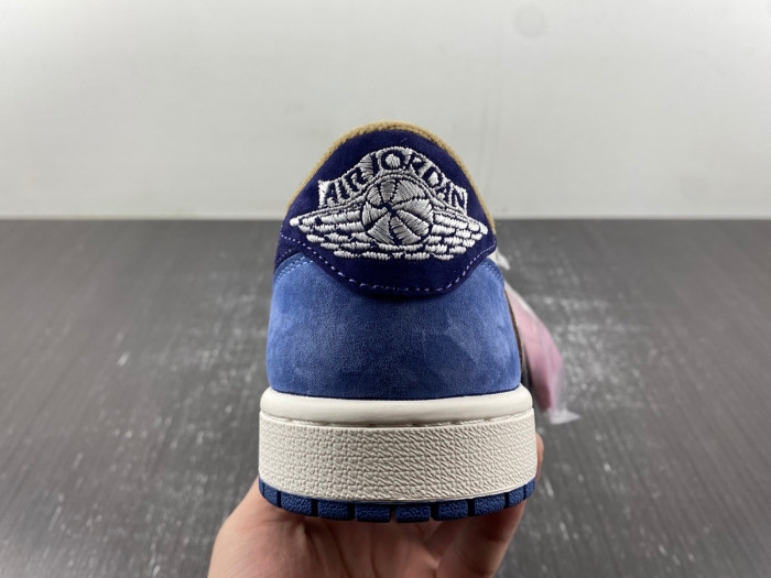 travis scott x air jordan 1 low  dm7866-808