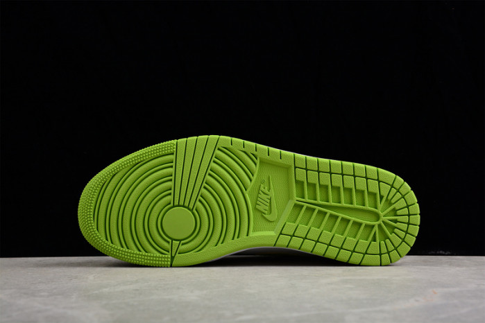 jordan 1 mid green python (w) - dv2959-113